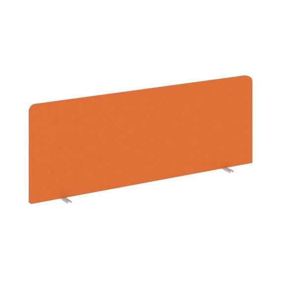 Настольный Экран фронтальный UNE.TEKRF-400 Оранжевый/Металл Серый 780*28*425
