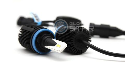 Cветодиодные лампы H8/H9/H11/H16 Sariti J1 Seoul Csp, 5500К, 12V, 25W, EMC (комплект, 2шт)