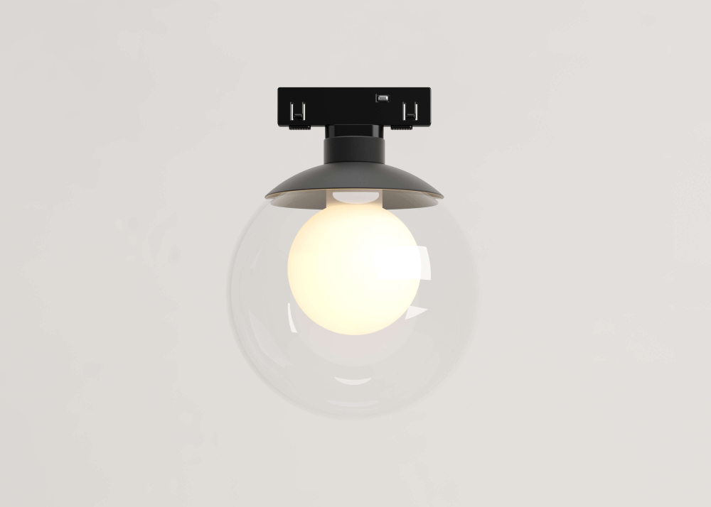 Магнитный трековый светильник Crystal Lux UX5 CLT 0.36 004 5W BL 4000K