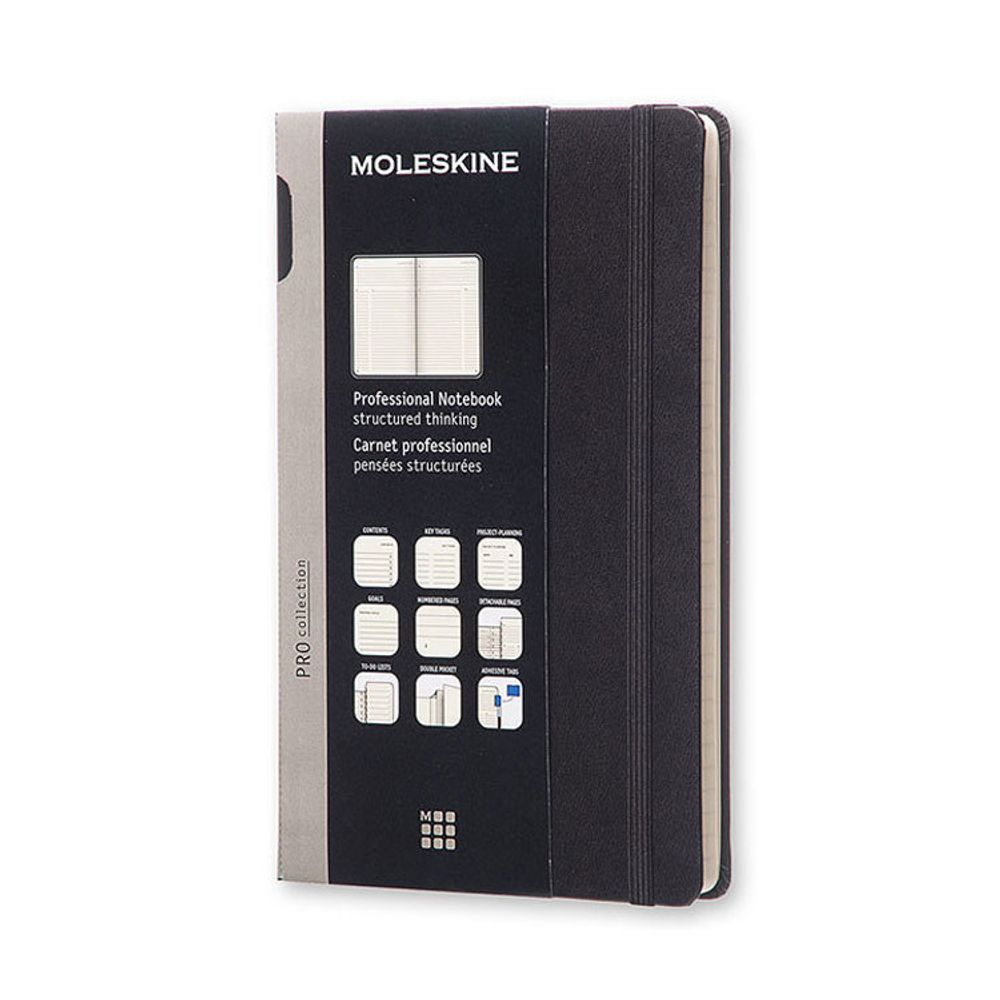 Блокнот Moleskine Professional Large (PROPFNT3HBK)