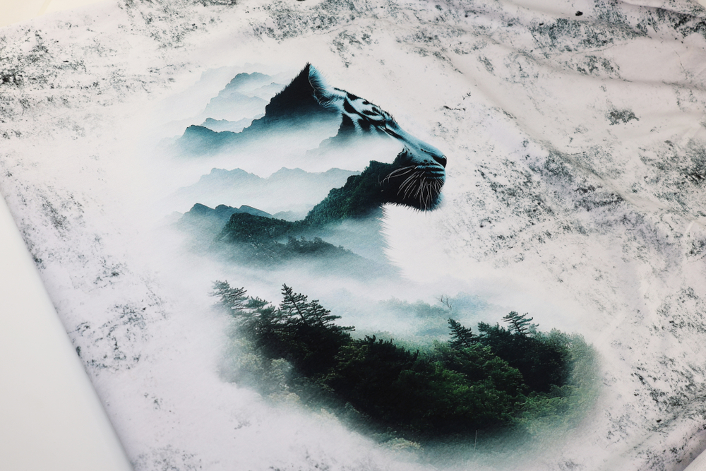 ТИГР - Футер 2х-нитка с лайкрой, компакт пенье (ДЖ70 Евгения)