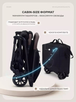 Коляска прогулочная Rant Avion Carbon Black