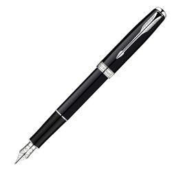 Перьевая ручка Parker Sonnet F530 ESSENTIAL LaqBlack СT перо 18Ct F (S0833880)