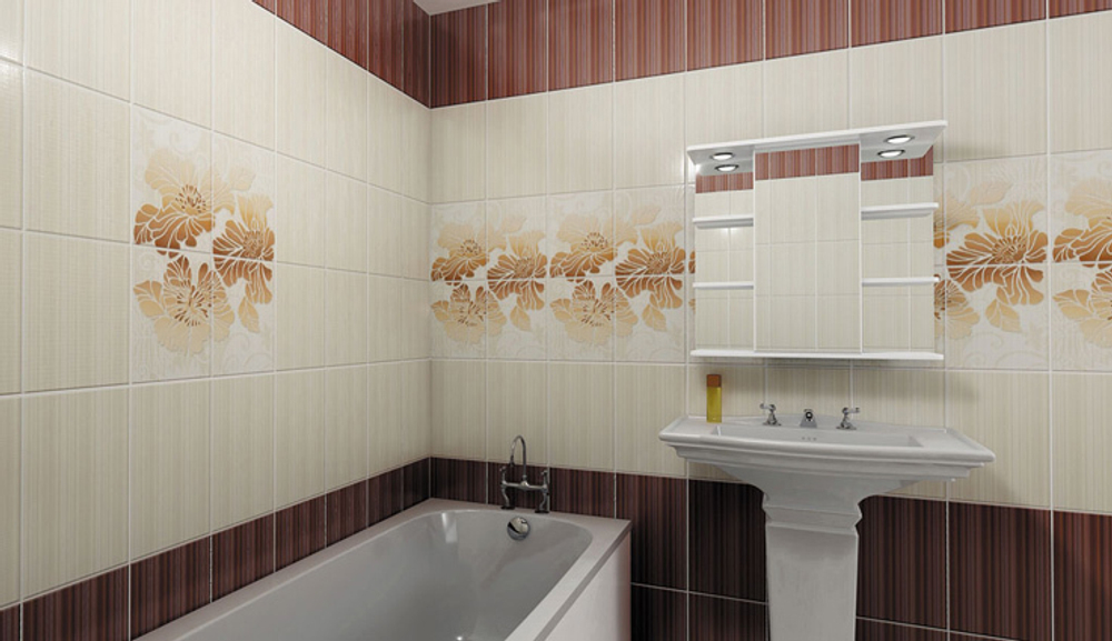 Панель ПВХ фотопечать Кензо фон 2700х250 мм