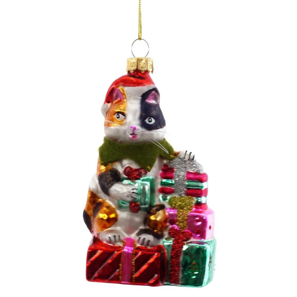 GAEM Украшение новогоднее "Кошка", L7 W4 H12,5 см