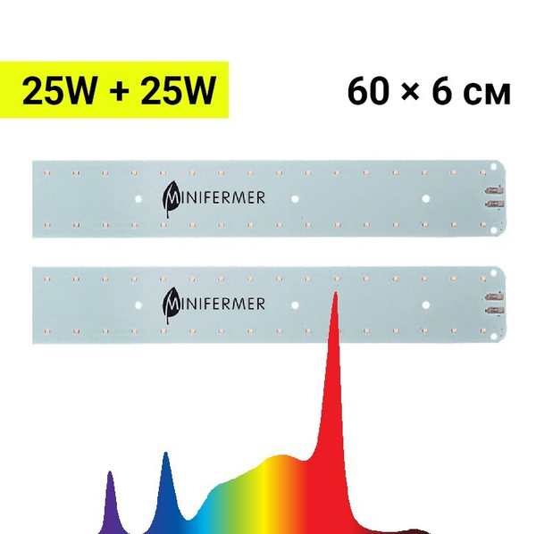 Комплект из двух Quantum line 60 см, 50W