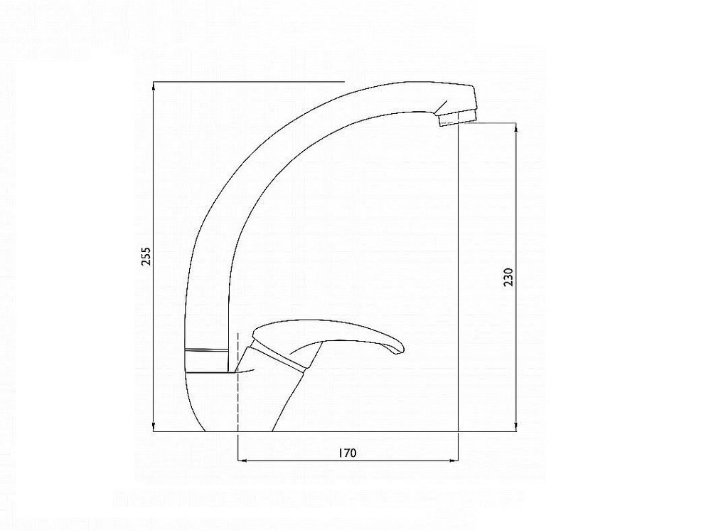 Смеситель для кухни UM2302
