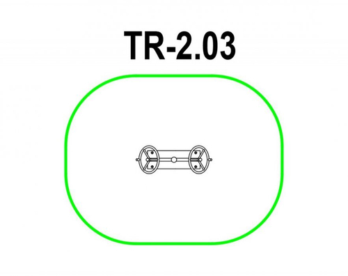 Уличный тренажёр Рули ТР-2.03