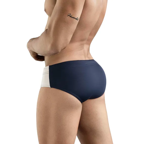 Мужские плавки темно-синие Clever Moda VALENCIA SWIMSUIT BRIEF 178808