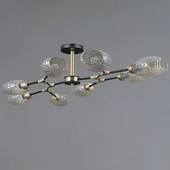 IL0272-8CSQ-25 BK AB TRENTO светильник потолочный