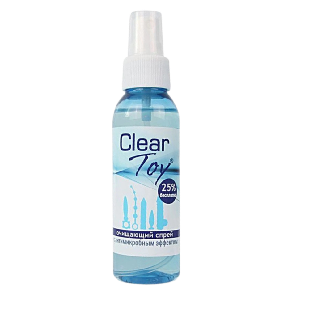Очищающий антимикробный спрей CLEAR TOY, без запаха
