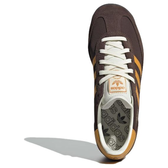 adidas originals SL 72 RS Обувь для гольфа Низкий Верх Коричневый/Желтый/белый Женская