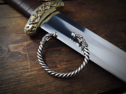 Браслет Рагнара из сериала "Викинги" (нейзильбер)