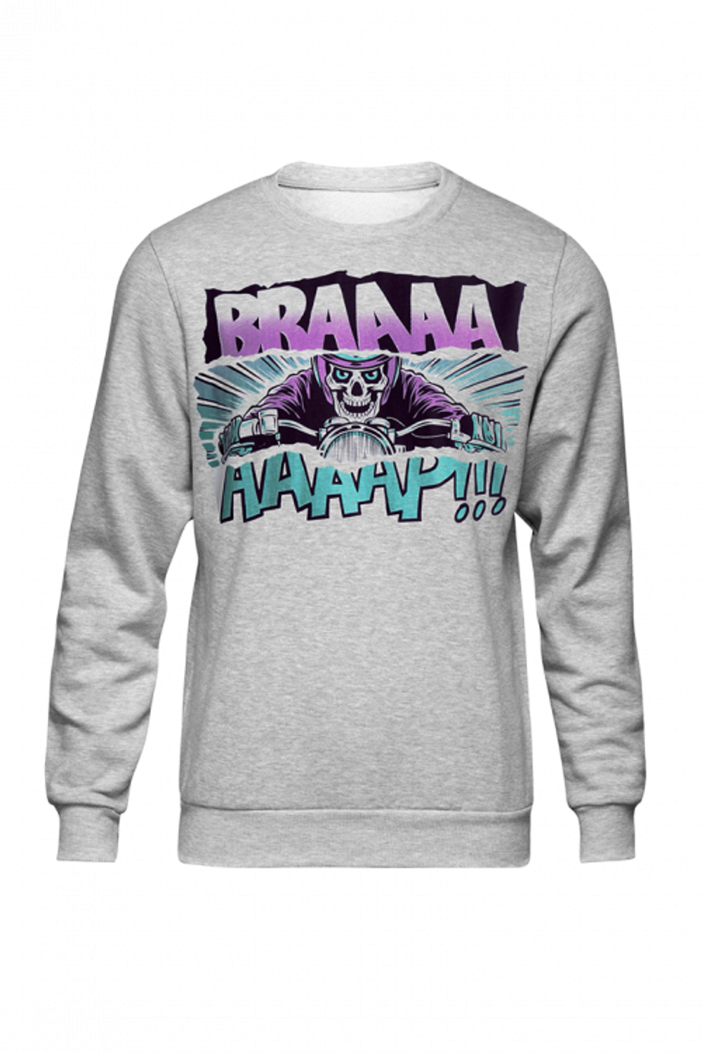 Свитер Sweater Braaap Grey John Doe