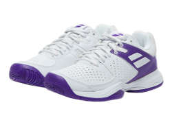 Женские Кроссовки теннисные Babolat Pulsion All Court W Wimbledon - white/purple