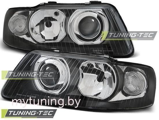 Передние фары black Audi A3 8L