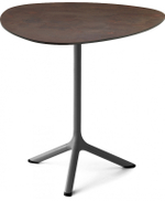 Стол ламинированный обеденный Scab Design Tripe, антрацит, кортен