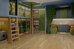 Кварц-винил Клеевой LVT Damy Floor Family 2,5 мм Дуб Медовый 4.13 м2