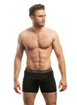 Мужские удлиненные трусы-боксеры (Размер: XXL) (Цвет: белый)