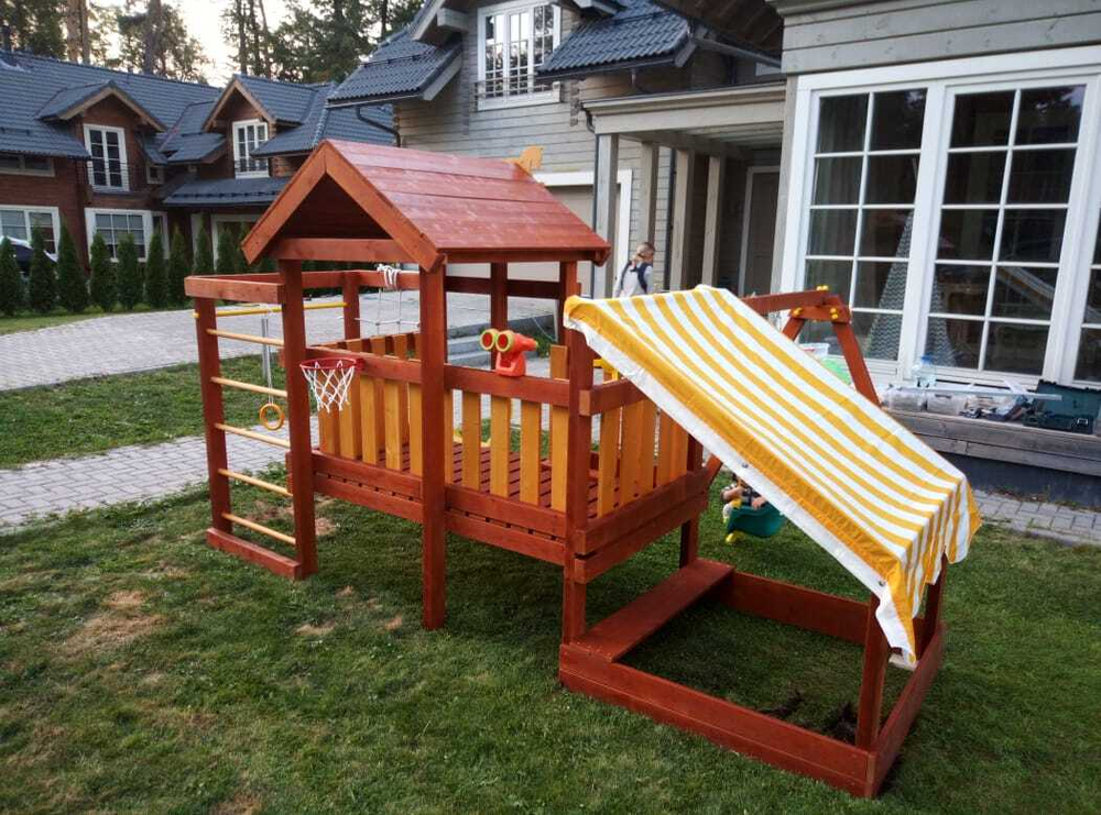 Деревянная игровая площадка для малышей Baby - 12 (Play)