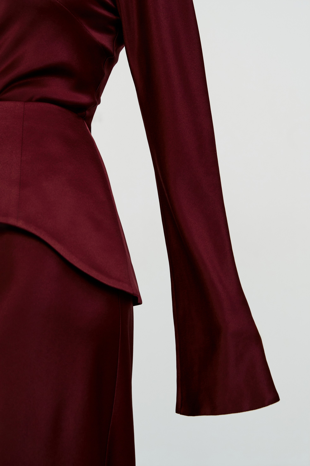 Платье макси с завязками на спине