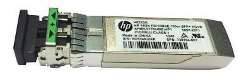 Трансивер HP B-series 16Gb LW 25km FC SFP 1-pack Transceiver 741204-001