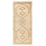 Ковер из джута и переработанного хлопка kolkata из коллекции ethnic, 70x160см