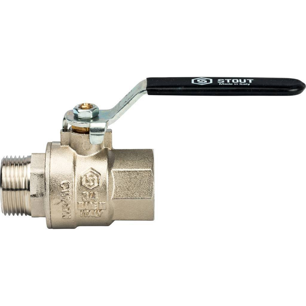 Кран шаровой муфта/резьба полнопроходной (рычаг) 20