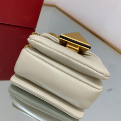 Valentino One Stud Micro Bag with Chain 11 cm