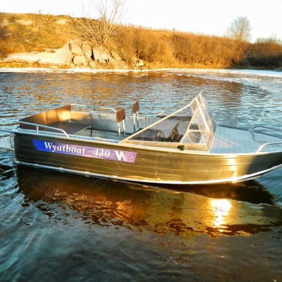 Алюминиевый катер WYATBOAT Wyatboat-430 Pro
