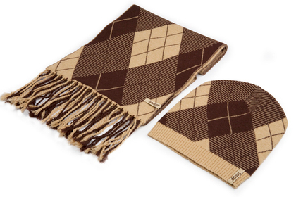 Комплект Snapp: шапка и шарф (бежевый)