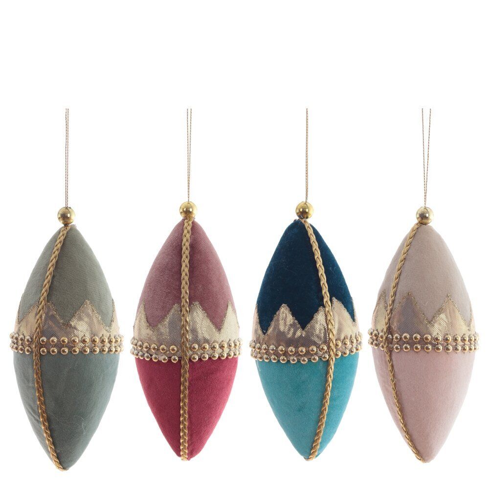 GAEM Украшение новогоднее "Сосулька", L8 W8 H17 см, 4в.