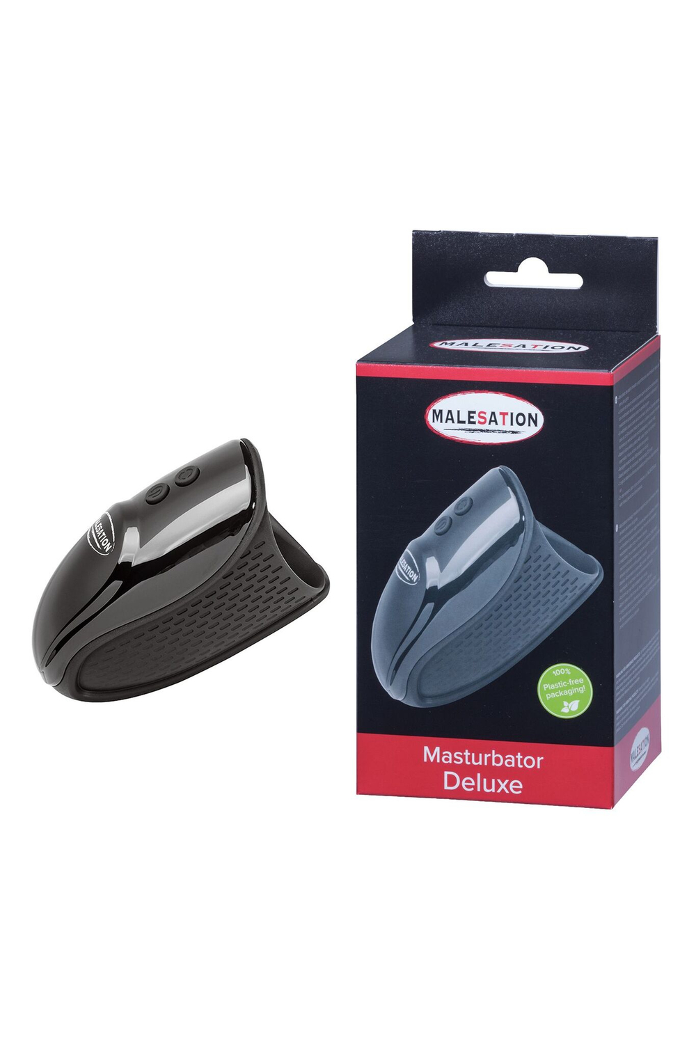 Нереалистичный мастурбатор Masturbator Deluxe (Цвет: черный)