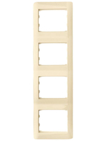 Рамка 2-я вертикальная Profitec Corsa бежевая E13 0223 024