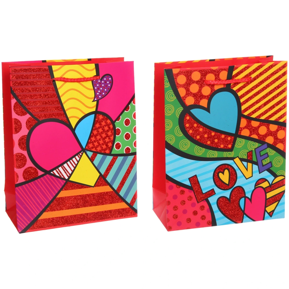 Пакет подарочный «LOVE» 18*23*8 см