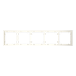Рамка пластиковая VOLTUM S70 на 5 пост, (хлопок)