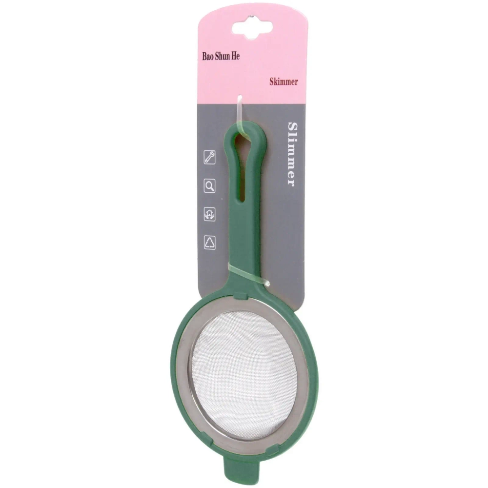 Сито металлическое в пластиковой оправе 8*16см