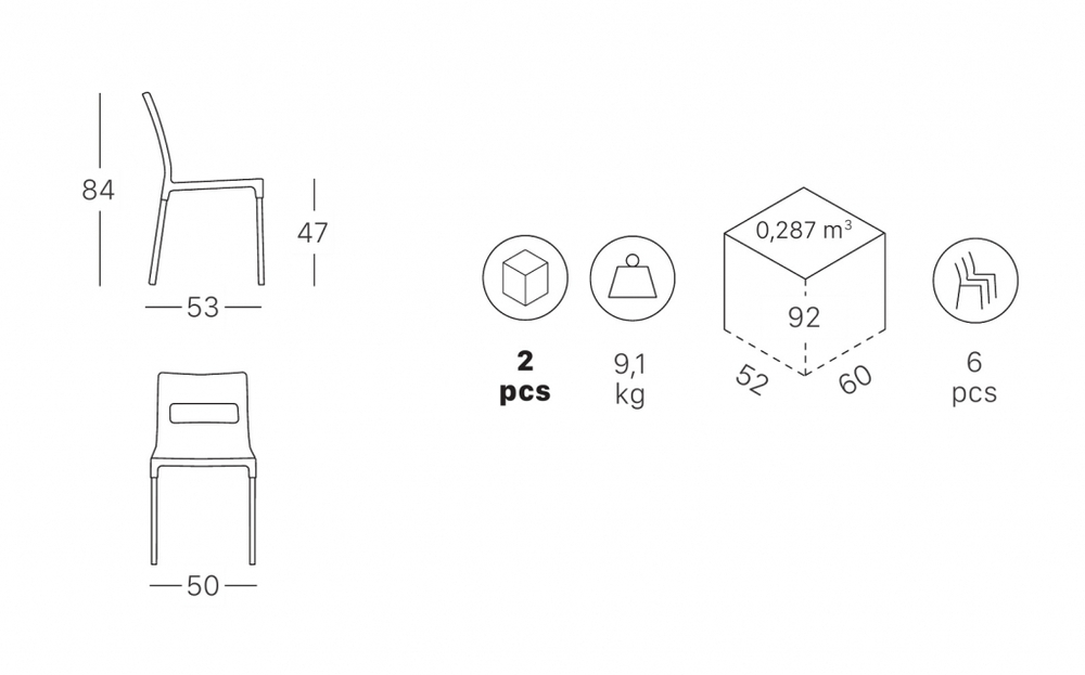 Стул пластиковый Scab Design Natural Maxi Diva, отбеленный бук, лен