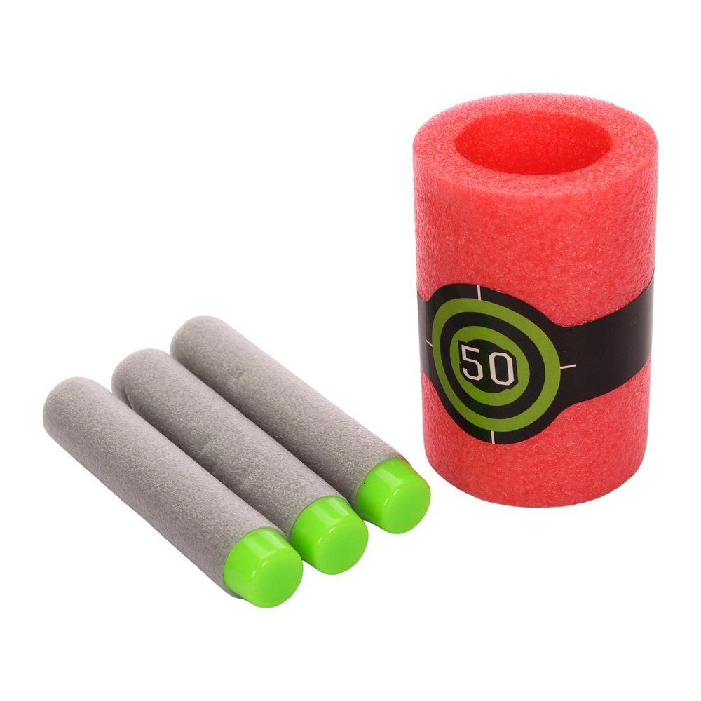 Пистолет с мягк.пулями, пакет Y-215