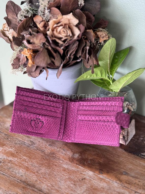 Бифолд кошелек из кожи питона WA-247