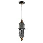 Светильник подвесной Belfast Herbison A1953 / A / A3 GR GL Золотой / Стекло / Серый