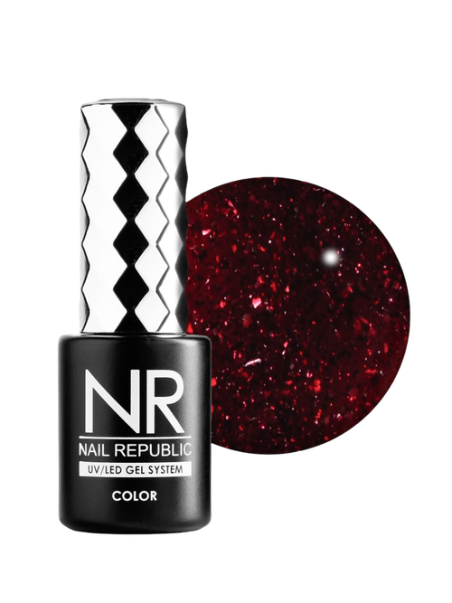 Гель-лак Perfect red №431 Nail Repablic, 10 мл