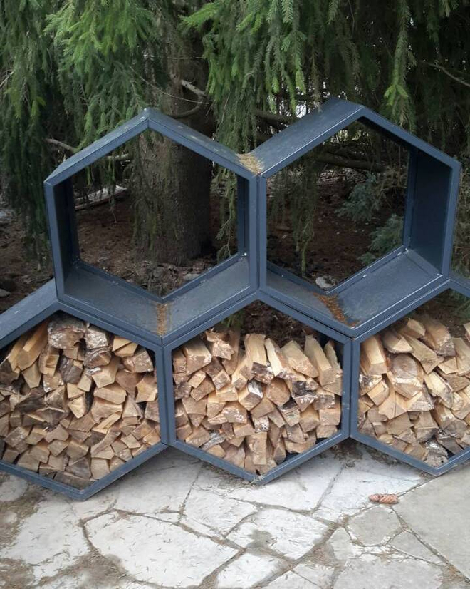 Уличная дровница UFIRE W-03, 80 см