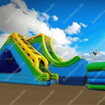 Надувная водная горка «Большой трамплин» 15*8*9 м