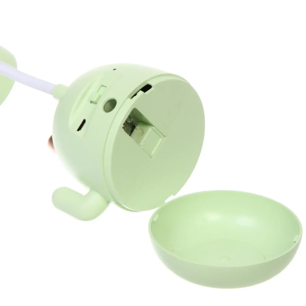 Настольная лампа «Sweet - Котёнок» 9*22.5 см LED, USB 3w 5v, Зеленый