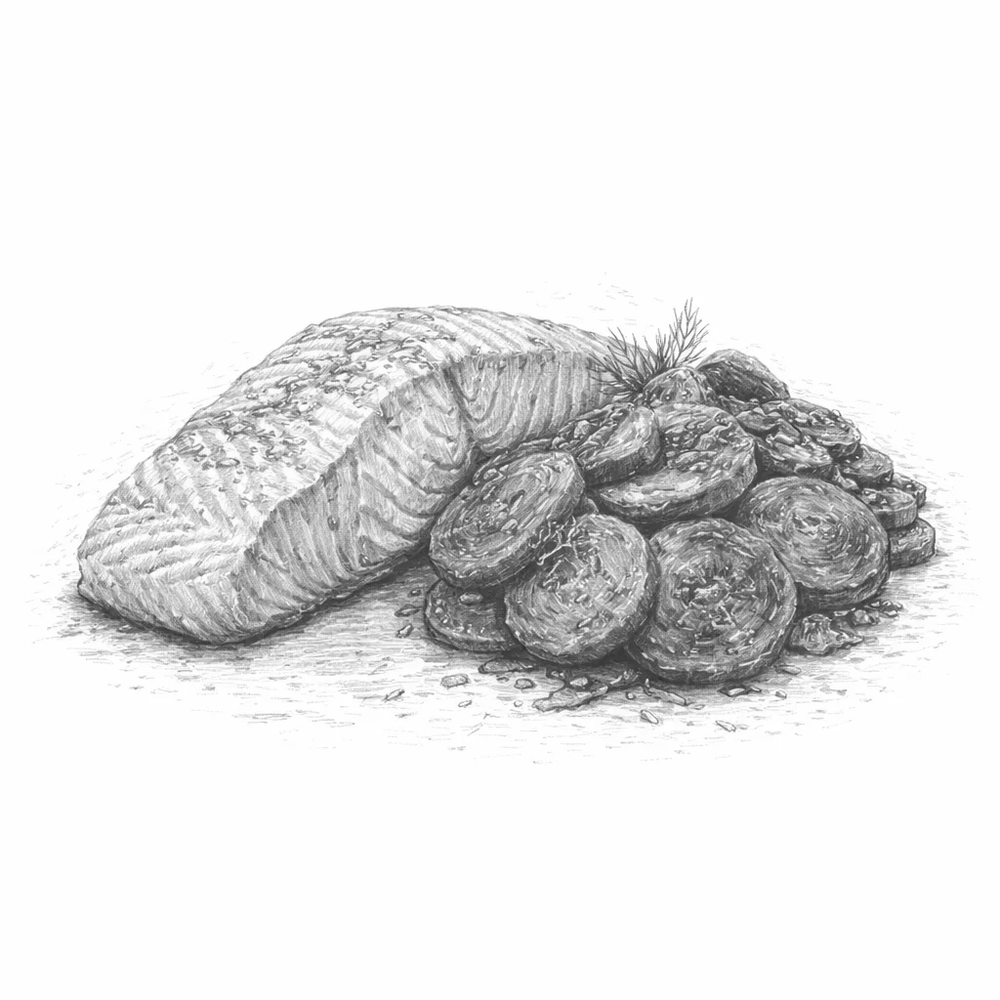 Красная рыба малой соли