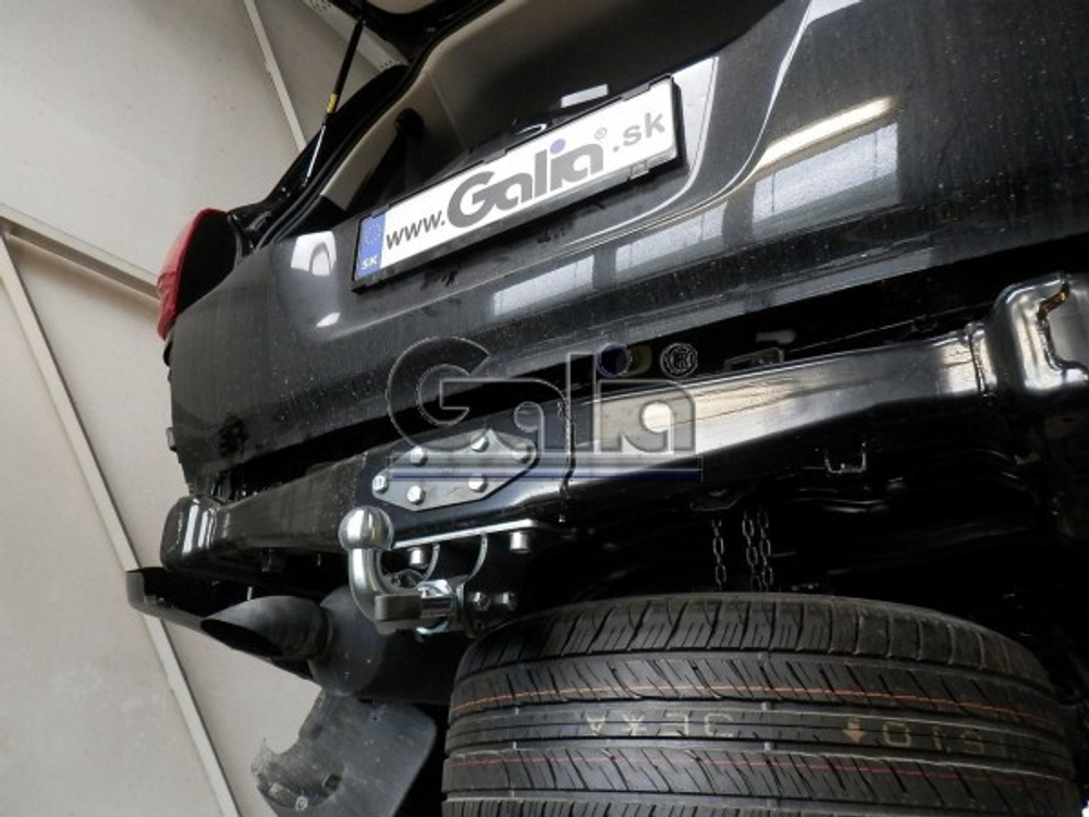 Фаркоп оцинкованный Galia T071C для Toyota Land Cruiser 200 2008-, Lexus LX 2008-(паспорт и сертификат в комплекте)(без электрики)