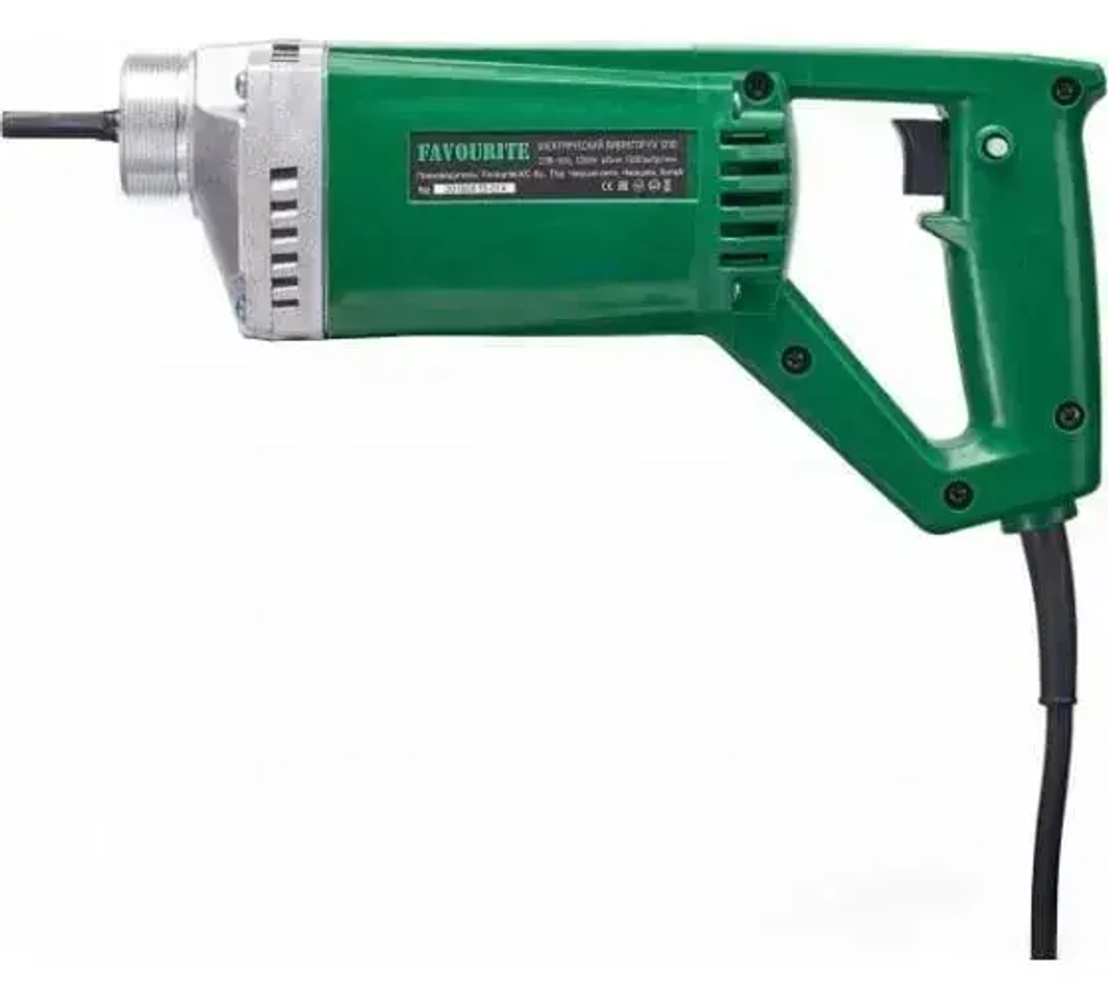 Комплект глубинный вибратор для бетона FAVOURITE FV 1200 - 1200 Вт, вал 1,5 м отгрузка со склада производителя