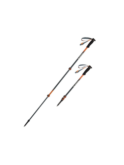 Палки треккинговые Naturehike Sunsia 3-EXT, карбон, 3-секционные, 62-135 см, оранжевые, 2 шт