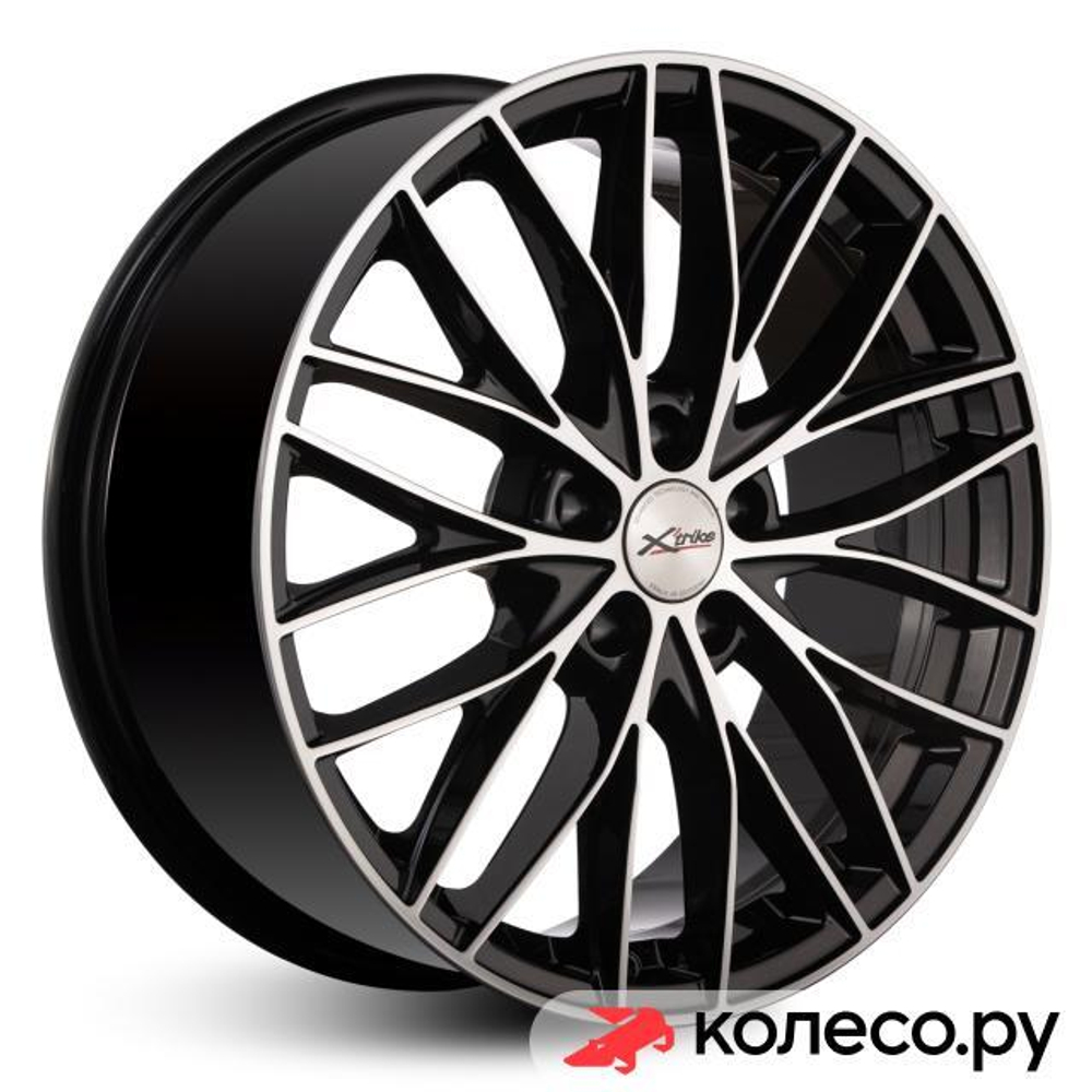 X-130 7.5x18/5*100 D56.1 ET45 BK/FP